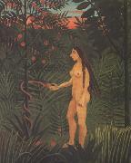 Henri Rousseau Eve oil